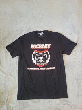 My Chemical Romance Unisex Large  MCRMY Never Surrender Black Tshirt Band Punk
